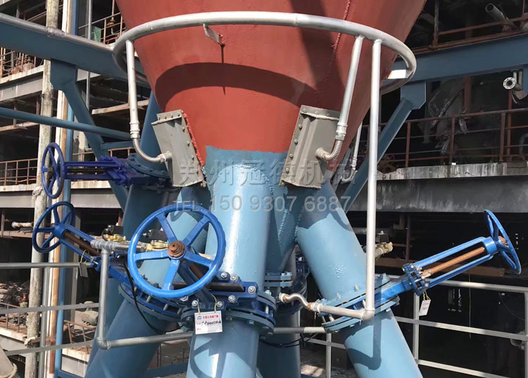 冠德灰斗氣化板安裝現場圖 冠德灰斗氣化板安裝現場圖